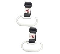 Vaguelly 2pcs Stroller Hooks Heavy-Duty Clips for Diaper Bags Shopping Convenient Stroller Accessories for Parents for Carts and Wheelchairs