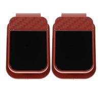 Vaguelly 2pcs Sunglass Holder For Car: Visor Sunglasses Clip - Eyeglass Holder - Visor Glasses Mount Clip On For Trucks Suvs - Car Interior Accessories