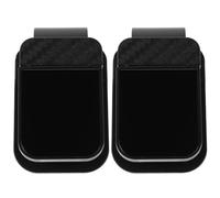 Vaguelly 2pcs Sunglass Holder For Car: Visor Sunglasses Clip - Eyeglass Holder - Visor Glasses Mount Clip On For Trucks Suvs - Car Interior Accessories