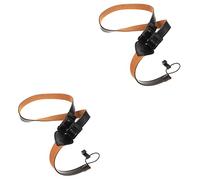 Vaguelly 2pcs Ukulele Strap Adjustable Comfortable Carry Belt for Adults Simple Ukulele Strap for Live Performances and Practice Sessions