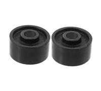 Vaguelly 2pcs Universal Jack Replacement Wheels Horizontal Hydraulic Trolley Floor Jack Front Wheels for 2.5 Ton Trailer Repair and Smooth Mobility