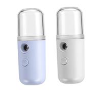 Vaguelly 2pcs Usb Facial Mist Sprayer Humidifier for Instant Cooling Mist Face Spray Water Bottle