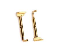 Vaguelly 2pcs Viola Chin Rest Screws Brass Fittings for Violin Chinrest Portable Musical Instrument Accessories Diy Repair Parts B15