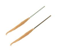 Vaguelly 2pcs Witch Broom Halloween Props Festival Decor for Parties Cosplay Color Random for Home Bar Restaurant Decoration Create Memorable Halloween Atmosphere