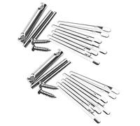 Vaguelly 2sets Diy Thumb Piano Mini Kalimba Finger Piano Portable Musical Instrument for Beginners Home Practice