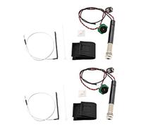 Vaguelly 2sets Portable Acoustic Guitar Pickup Multi-function Replacement Part for Electric Acoustic Guitars Simple Structure for Easy Use Sound Pickup Effect for Musicians and Recording