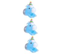 Vaguelly 3 Pcs Unicorn Tap Extender Cute Cartoon Faucet Extender for Toddlers Hand Washing Auxiliary Tool