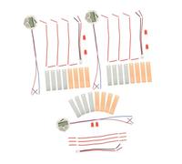 Vaguelly 3 Sets Fruit Battery Experiment Kit Science Fair Project Kits Physics Experiment Equipment