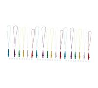 Vaguelly 3 Sets Kazoo Extra Membranes for Metal Kazoo Boys and Girls Musical Instruments Flute Lanyards for Beginners for School Orchestra Musical Toy
