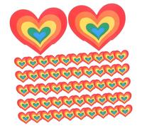 Vaguelly 30Pcs Heart Shaped Breathable Care Patches for Emergencies Daily Use Cute Cartoon Design for Home The Go