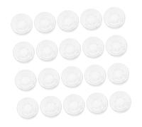 Vaguelly 30pcs Plastic Guitar Pedal Knobs with Secure Fit and Slip-resistant Design for Electric Guitar Effects Pedals Protection Caps for Potentiometer Buttons Professional Sound Control