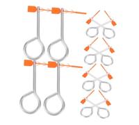 Vaguelly 30sets Fire Extinguisher Pull Pins with Tamper Plastic Seals Safety Maintenance Accessories for Efficient Fire Response and Equipment Management