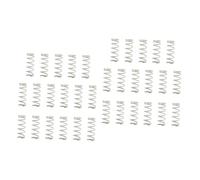 Vaguelly 34pcs Height Spring for Electric Guitar Bass Tension Spring Pickup Saddle String Code for Electric Bass Guitars