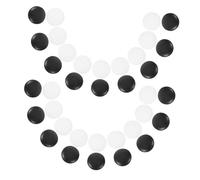 Vaguelly 360pcs Resin Go Stones Set Chess Accessories with Anti-chip Design for Professional Training Casual Play and Tournament Use in Board Games