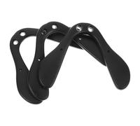 Vaguelly 3pcs Adjustable Anti-Slip Nose Pads for Glasses Repair Kit, Universal Supple Nose Support Cushions for Outdoor Sports Cycling Sunglasses, Black