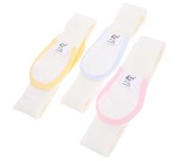 Vaguelly 3pcs Adjustable Diaper Fixator Belts Comfortable and Practical Diaper Fastening for Newborns Mixed Colors Easy to Wear for Nursery Accessories