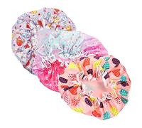 Vaguelly 3pcs Beanie Hat Boys and Girls Boys and Girls Shower Cap Shield Swimming Hat Caps