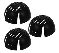 Vaguelly 3pcs Bump Cap Insert Baseball Hat Liner with Ventilation Holes Crash-proof Plastic Construction Safety Caps Insert for Outdoor Workers at Construction Sites