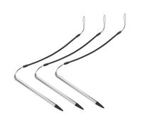 Vaguelly 3pcs Capacitive Stylus Pens for Touch Screens Tablet Stylus Pen with Anti-slip Grip and Spring Coiled Rope No Battery Required Accurate Resistive Screen for Pda Pos