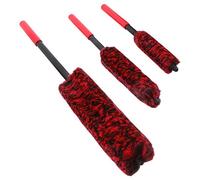 Vaguelly 3pcs Car Wheel Brush Microfilament Tire Cleaning Supplies for Dirt Removal for Cars Trucks Rvs and Motorcycles