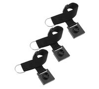 Vaguelly 3PCS Cello Spike Stoppers Non-slip Endpin Mats with Adjustable Strap Portable Anti-skid Floor Grip Pads for Secure Instrument Support at Home and School Practice