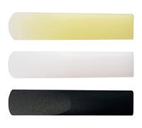 Vaguelly 3pcs Compact Resin Saxophone Reeds Traditional for Alto Sax Hand-made Accessories Concentrated Tone Easy Installation for Musicians The Go
