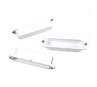 Vaguelly 3pcs Eyes Guitar Pickup Cover Set Single Coil Pickup Cover Guitar Accessory