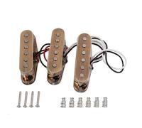 Vaguelly 3pcs Guitar Pickup Single Coil Pickup for Electric Guitar Classic Sound Easy Install Metal Plastic