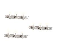 Vaguelly 3pcs Guitar Tuning Pegs Metal Resin Winding Knob for Classical Guitar Suitable for Man Woman Left-handed Quasi Use