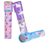 Vaguelly 3Pcs Kaleidoscope for Educational Plaything to Inspire Curiosity Safe Material for Endless Fun for Birthdays and Special Occasions