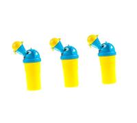 Vaguelly 3pcs Male Urinal Bottle Leakproof Cover Training Pee for Boys Car Camping Necessities