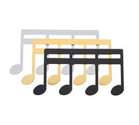 Vaguelly 3pcs Metal Music Note Clamps Portable Music Clips for Easy Page Holding for Musicians Pianists and Guitarists Smooth Finish for Enhanced User Multi-purpose Score Holder