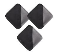 Vaguelly 3pcs Microfiber Screen Cleaning Cloth Washable Electronics Wipes for Computer Laptop Camera Lens Car Dust Removal