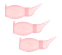 Vaguelly 3pcs Nasal Aspirator Bulb Syringe 25ml Pink Nose Cleaner Mucus Remover for Newborns and Care