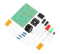 Vaguelly 3pcs Ne555 Astable Multivibrator DIY Electronic Assembly Kit 555 Timer Circuit Learning Board Dual Flash LED Soldering Practice Kit for Electronics Training