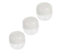 Vaguelly 3Pcs Portable Makeup Sponge Storage Case Dustproof Breathable Travel Container for Women Lightweight and Durable Makeup Holder