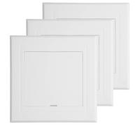 Vaguelly 3pcs PVC Access Panel for Drywall 11.5x11.5 Inch Heavy-Duty Wall Service Panel with Effective Seal and Odour Prevention, Removable Cover for Plumbing or Drain Pipes in Wall