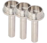 Vaguelly 3pcs Stainless Steel Trumpet Rod Replacement Piston Stem with Rust-resistance and Easy to Install Features for Musical Instrument Repair and Maintenance