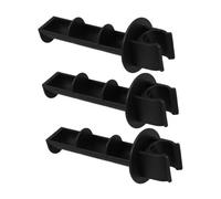 Vaguelly 3pcs Toilet Chair Tissue Holder Paper Roll Holder for Bathroom Bedside Commode Easy Install Paper Stand for Wheelchair Hotel Restaurant
