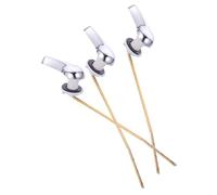 Vaguelly 3pcs Toilet Flush Handle Replacement Kit Side Mount Lever for Toilet Tank Repair Practical and Easy to Install for Home and Bathroom Use