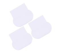 Vaguelly 3pcs White Toilet Seat Lifter Handle with Self Adhesive PC Material, Universal Fit and Easy Installation, Touchless Toilet Lid Lifter for Home, Restaurants and Public Bathroom Use