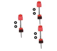 Vaguelly 3sets Double-braced Quick Release Cymbal Nut for Drum Kit Fast Installation and Removal for Jazz Accessories and Practical Design