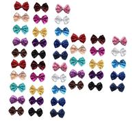 Vaguelly 3sets Girls Hair Bows Kids Hair Pins Bling Clip Children Headwear Accessories Stylish Clips 15pcs*3