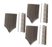 Vaguelly 3sets Kalimba Key Keyboard Thumb Piano Music Instrument Kalimba Parts Flexible Strip Smooth Play Diy Kit
