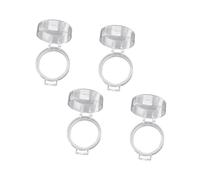 Vaguelly 4 Pcs Gas Cooker Knob Covers Safety Guard with PVC Material, Preventing and Pets from Opening Stove Knobs, for Home Kitchen Safety