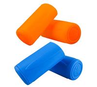 Vaguelly 4 Pieces Microphone Bottom Cover Handheld Microphone Silicone Bottom Sleeve for KTV