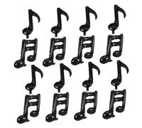 Vaguelly 40 Pcs Music Note Aluminum Foil Balloons for Party Decorations Black Musical Themed Birthday Wedding Shower Supplies Easy to Inflate and Hang Music Band Theme