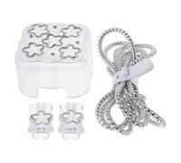 Vaguelly 40w Usb-c Charger Cable Protector Sleeve with Star Pattern, Mesh Data Cable Protective Cover, Anti-break Cord Saver for Fast Charging and Travel