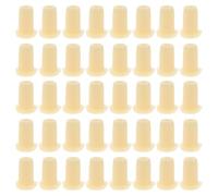 Vaguelly 42pcs String Ferrules for Chinese Guzheng String Holders Portable Rubber Ferrules Guzheng Replacement Parts