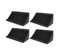 Vaguelly 4pcs Acoustic Soundproof Panels for Wall Corner with Sponge Material, Sound Absorbing and Noise Reduction Performance, for Cinemas and Home Theater Acoustic Treatment